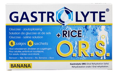 GASTROLYTE O.R.S. Banaan-Rijst 6st