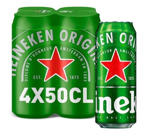 HEINEKEN Pils 5,0% blik 50cl