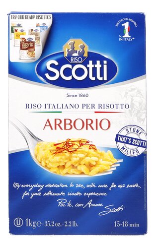 RISO SCOTTI Risottorijst Arborio 1kg