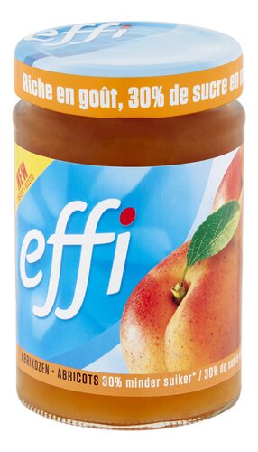 EFFI confituur abrikoos 350g