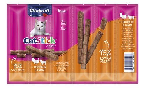 Vitakraft - Catstick Mini Dinde-agn.