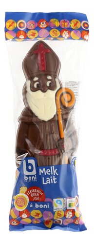 BONI chocolade melk sint FT 180g