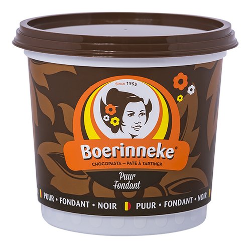 BOERINNEKE chocopasta puur 400g
