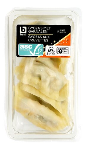 BONI Gyoza Garnalen 5x25g