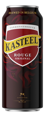 KASTEEL rouge 8% blik 50cl