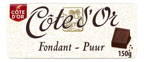 CÔTE D'OR puur 150g