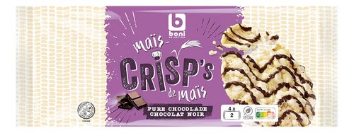 BONI Crisp's maiswaf.choc.drizzle 4x23g | Collect&Go