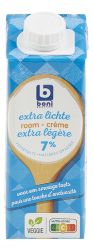BONI extra lichte room 7% vg brik 25cl