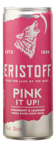 ERISTOFF Pink It Up! 5% blik 25cl