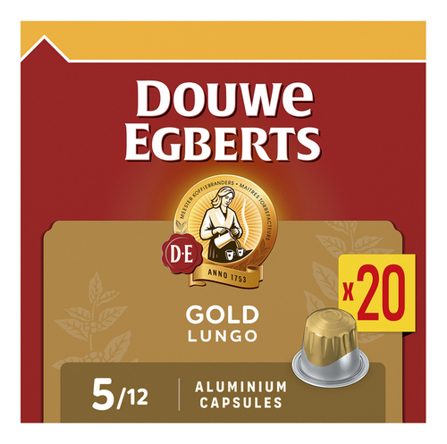 DOUWE EGBERTS Caps Gold 20st