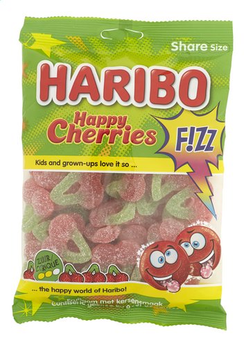 HARIBO happy cherries fizz 400g