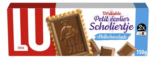 LU Scholiertje Melkchocolade 150g