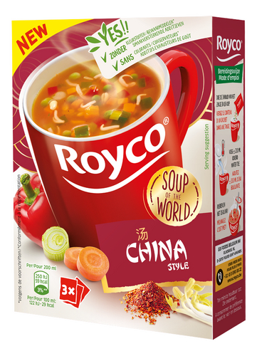 ROYCO World soup China 3x16,4g