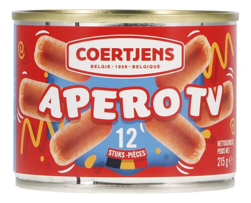 COERTJENS TV Worstjes Apero 215g