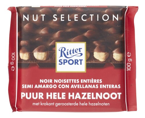 RITTER SPORT Nut sel. puur hazeln. 100g