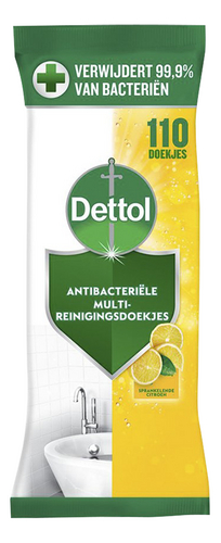 DETTOL reinigingsdoekjes citroen 110st