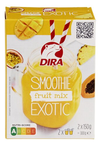 Dirafrost Smoothie Fr Mix Exotic 2x150g Colruyt Collect Go