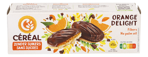 CÉRÉAL orange delight zonder suiker 140g
