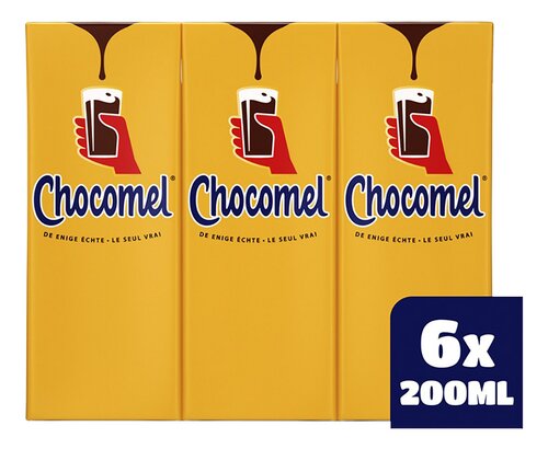 CHOCOMEL Halfvol 6x200ml