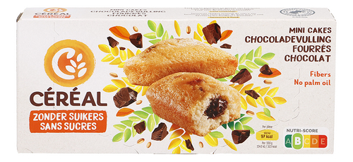 CÉRÉAL mini cakes chocoladevulling 5x30g
