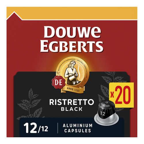 DOUWE EGBERTS caps Ristretto 12 bl. 20st