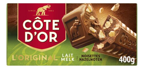 CÔTE D'OR melk hazelnoot 2x200g