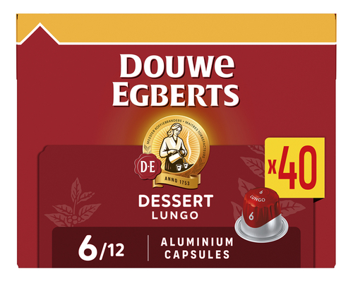 DOUWE EGBERTS caps Lungo 6 dessert 40st