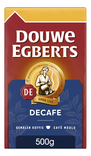 DOUWE EGBERTS Decafe gemalen 500g