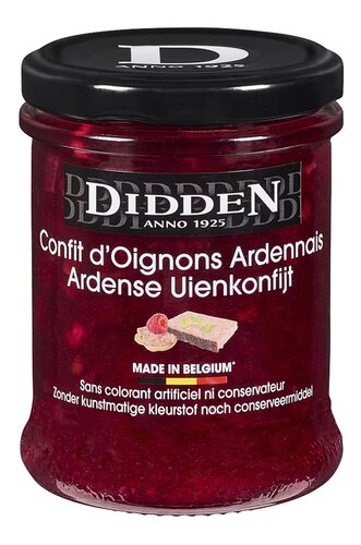 DIDDEN uienkonfijt Ardense bok 220g
