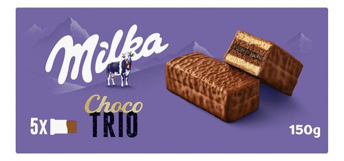 MILKA Choco Trio 5x30g