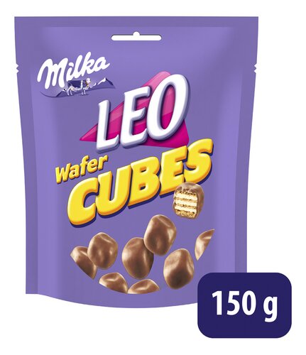 MILKA Leo wafer cubes 150g