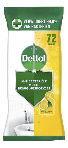 DETTOL reinigingsdoekjes citroen 72st