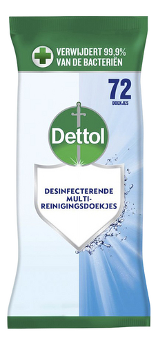 DETTOL reinig.doekje desinfecterend 72st