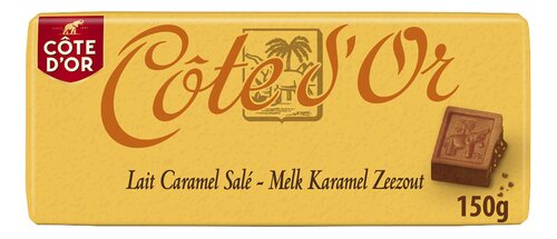 CÔTE D'OR tablet caramel salé 150g
