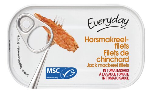 EVERYDAY Makreel Tomatensaus MSC 125g