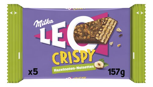 MILKA Crispy nuts 5x31,5g