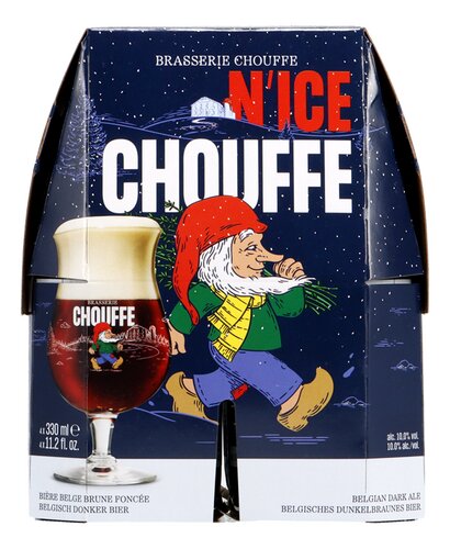 CHOUFFE N'ice 10% 4x33cl