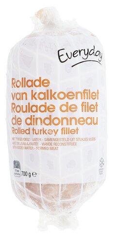 EVERYDAY kalkoenfilet rollade 700g