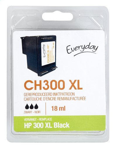 Everyday Cartouche D Encre Hp 300xl Noir 18ml Colruyt