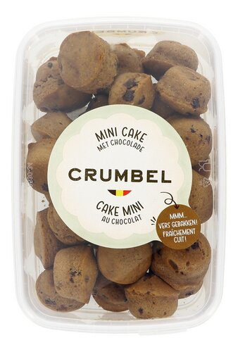 CRUMBEL mini cake chocolade 300g