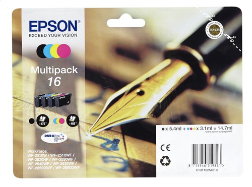 EPSON 16 inktcart. pen BK + 3KL 14,7ml