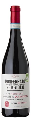 SAN SILVESTRO Monferr.Nebbiolo rood 75cl