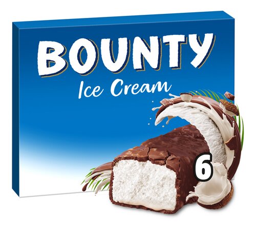 BOUNTY Ice Bars 6-pack 234,6g
