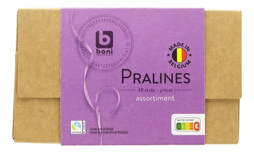 BONI pralines geschenkverpakking 500g