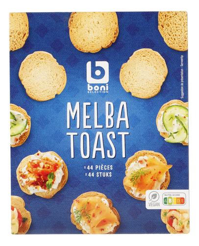 BONI toast melba rond 44st 110g