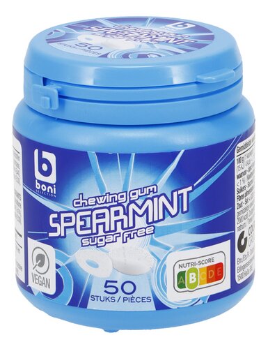 BONI kauwgom spearmint 50st 100g