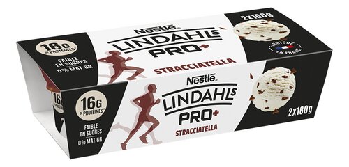 LINDAHLS kvarg straciatella 2x160g