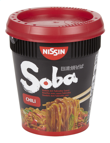 Nissin Soba - Noedels Chili