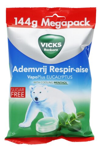 VICKS Ademvrij eucalyptus sv 144g