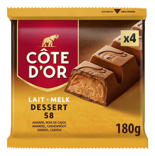CÔTE D'OR Dessert 58 4x45g